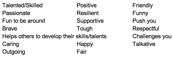 The Reweti Characteristics