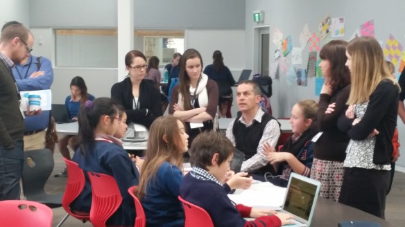 Apocalypse Now students undergo the #edchatnz grilling and discuss their learning